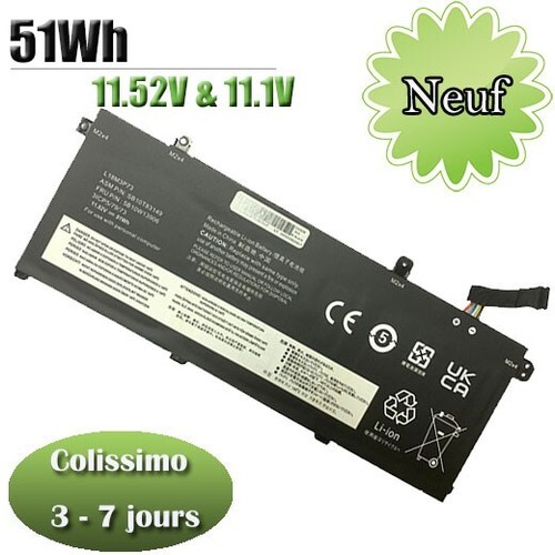 Batterie pour lenovo thinkpad - batterie,